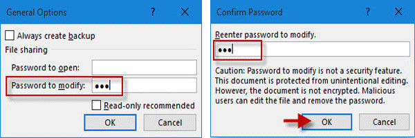 is excel password protection secure