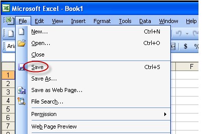 حفظ التغييرات