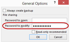 Modify Password