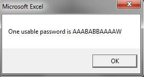 usable password