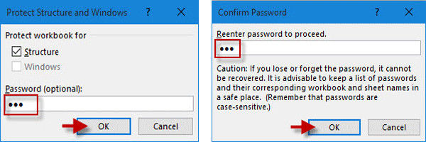 enter structure password