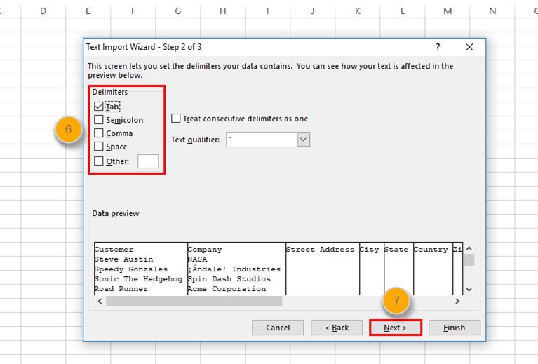 How to Convert Notepad to Excel