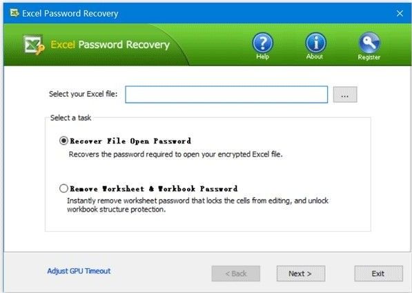 Top Excel Password Recovery