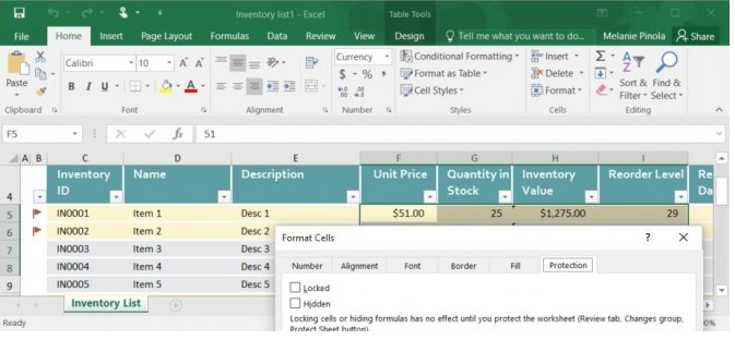 إزالة العلامة أمام مغلق