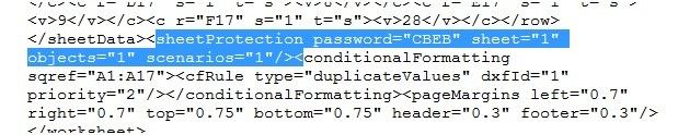 взломать электронную таблицу Excel с помощью zip 3