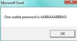 взломать таблицу Excel с помощью vba 1