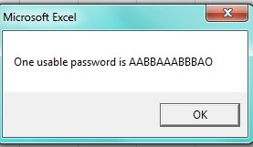 Usable Password