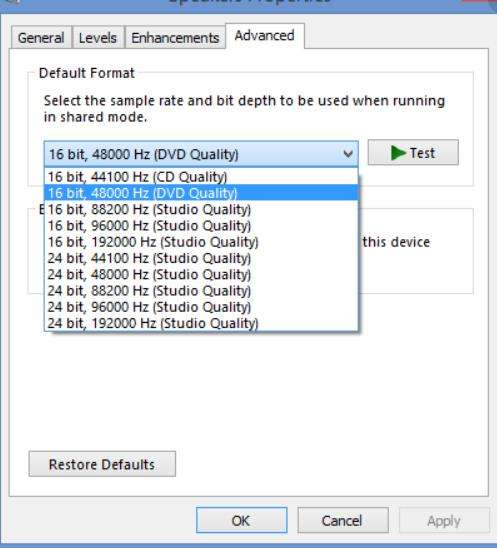 set default to fix speaker setup unknown 3