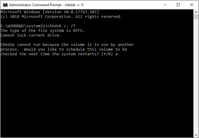 command prompt