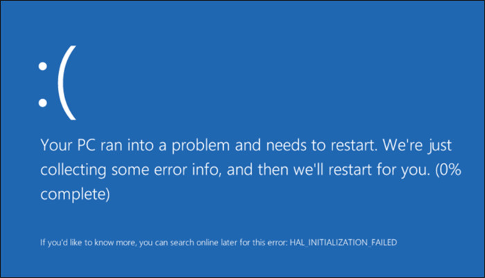 HAL_INITIALIZATION_FAILED Error