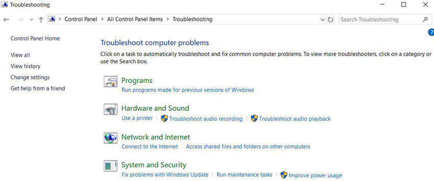 troubleshoot audio to fix speaker setup unknown 1