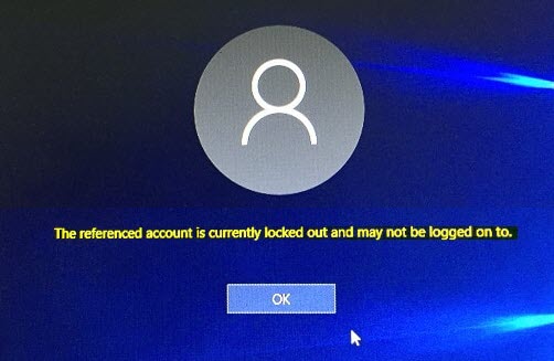 The Referenced Account Is Currently Locked Out [What &amp; How-to Resolve]