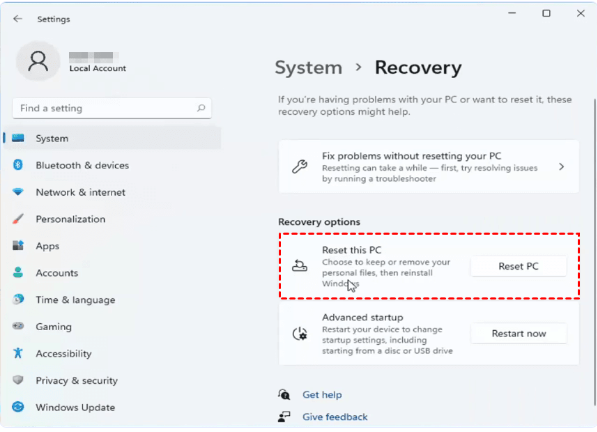eset this pc in windows 11