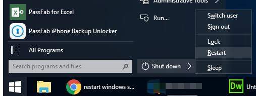 restart windows to fix no audio device is installed