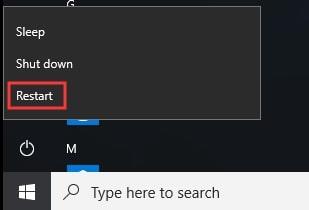 restart windows