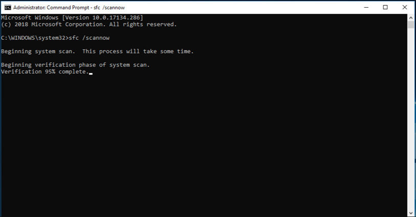 scan system files
