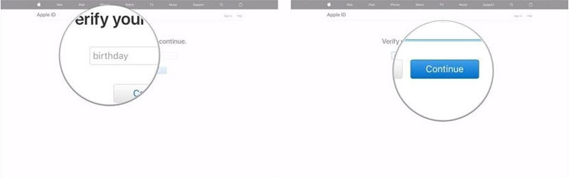 how to recover my icloud id and password