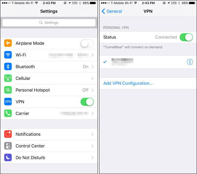 disable your vpn
