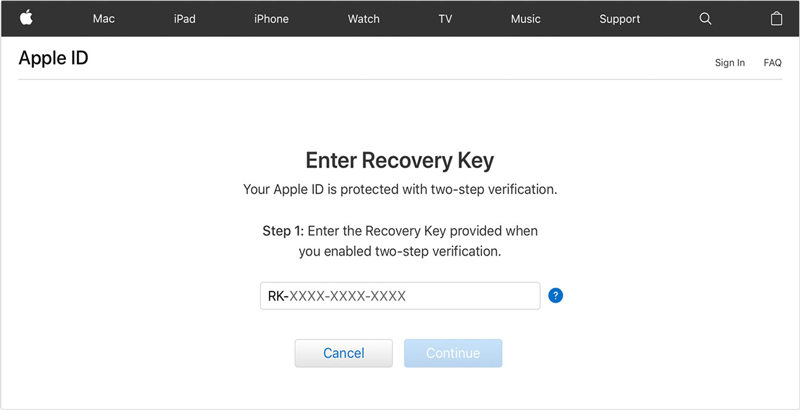 how to recover my icloud email password