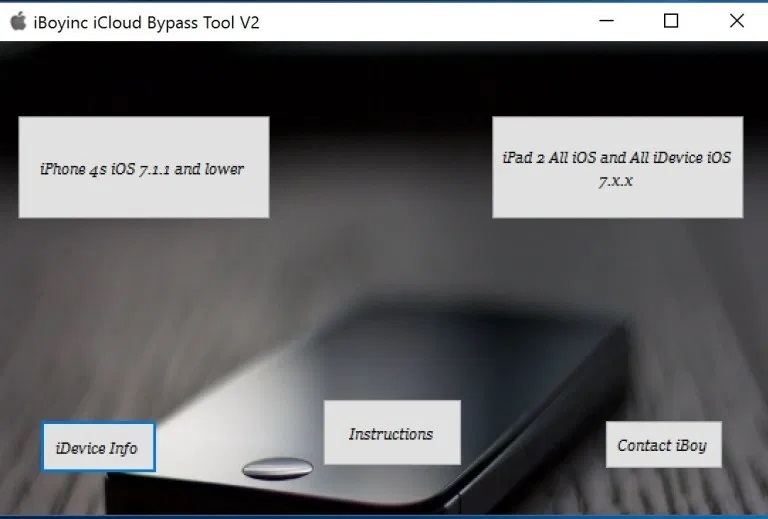 iBoyinc iPhone iCloud Unlock Software