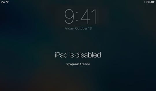ipad-is-disabled