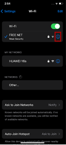 how to connect my iphone 15 to wifi