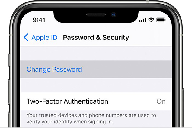 remove ipad apple id