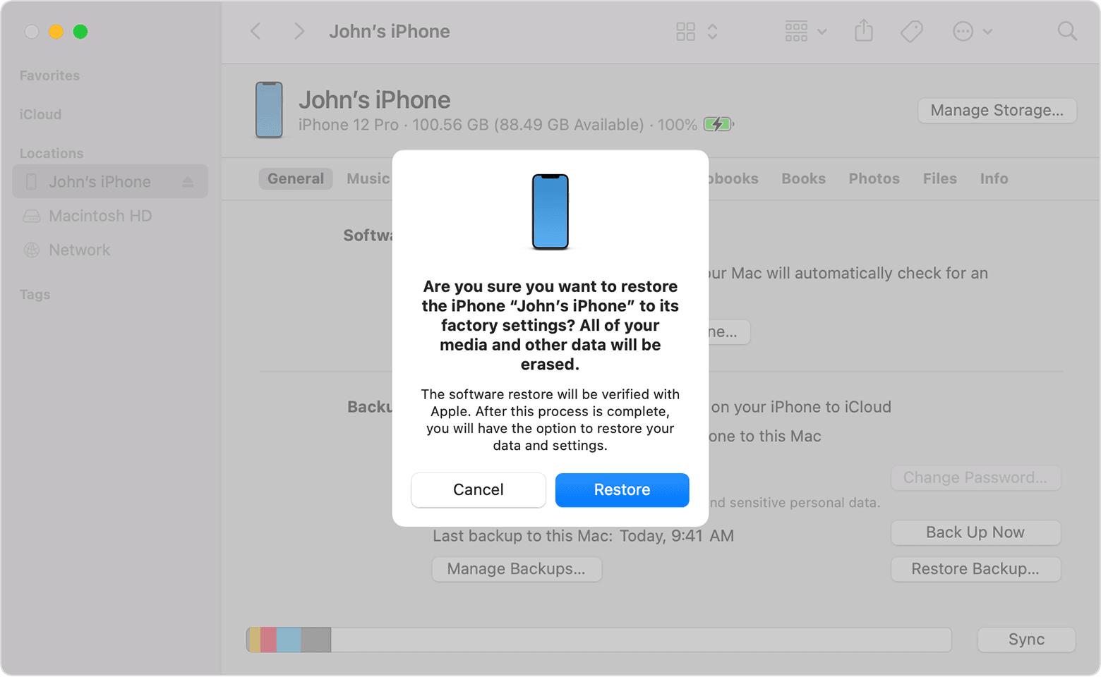 how to reset iphone 15 pro without passcode
