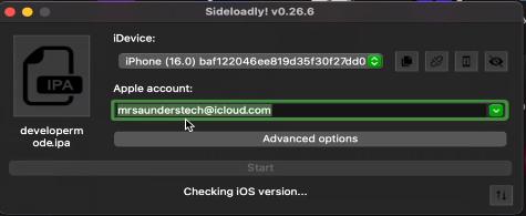 enter apple id