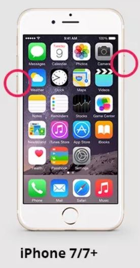 force restart iphone 7 and 7 plus to fix activation error
