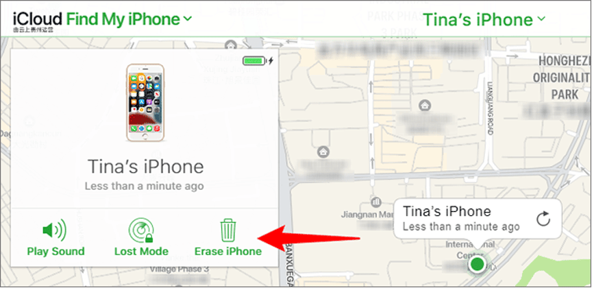 ve a Buscar mi iPhone
