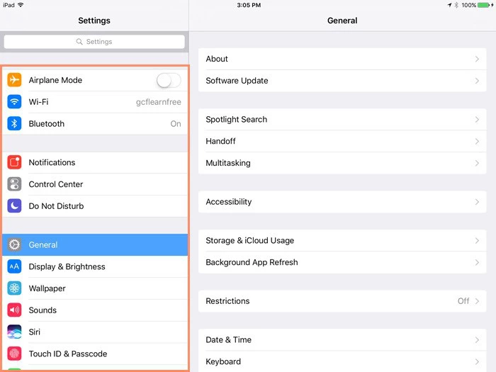 Rimuovere il Profilo MDM dall’iPad