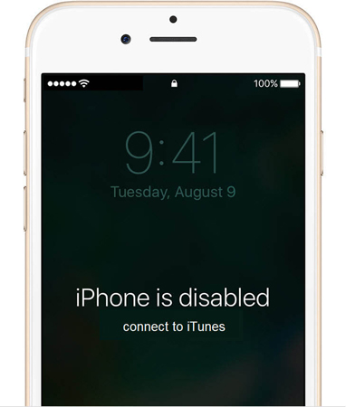  iphone è disabilitato connettiti a itunes 