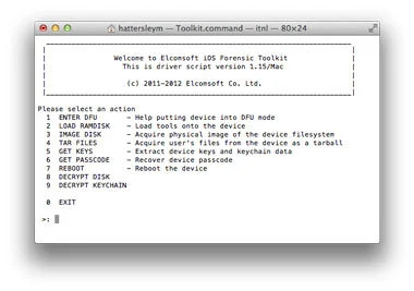 bypass passcode on iphone-use forensic software