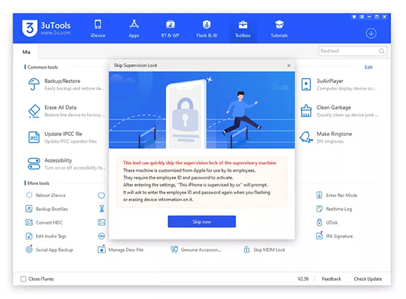 bypass mdm with 3u tools