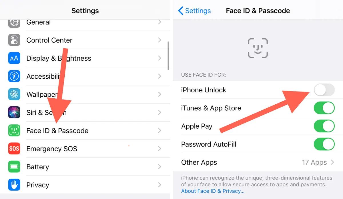 Change iPhone 15 passcode