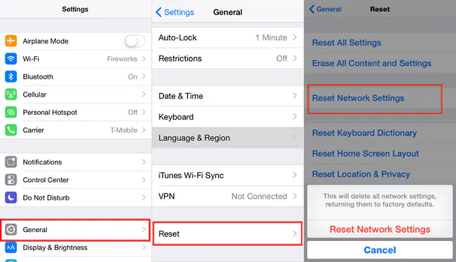 check wifi connection