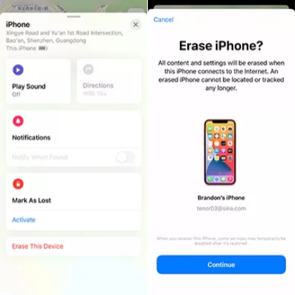 how to unlock a locked iphone – erase device with find my app