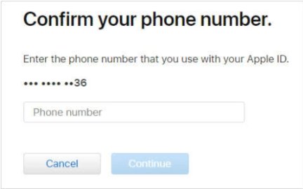 confirm number
