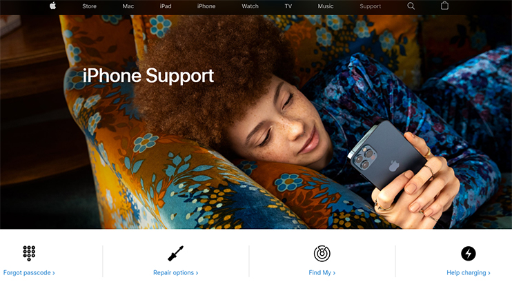 contact apple support for help