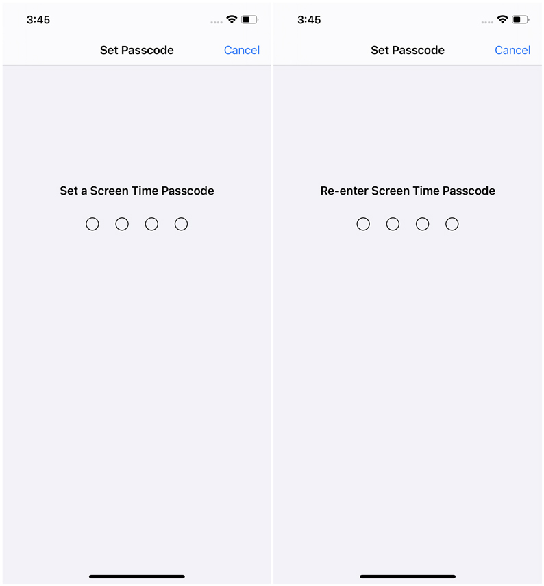enable restrictions on ios 12 and later