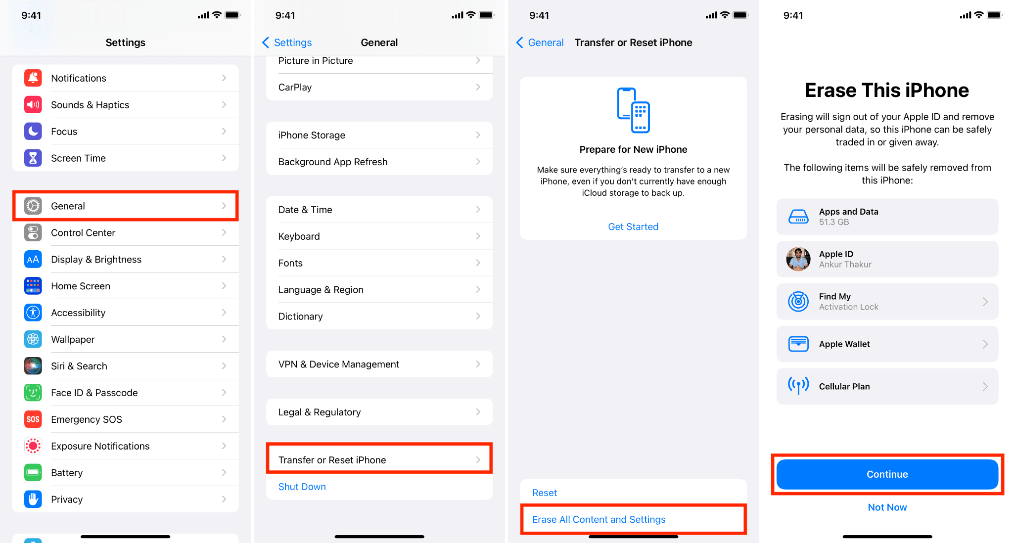 Restablecer tu iPhone a la Configuración de Fábrica