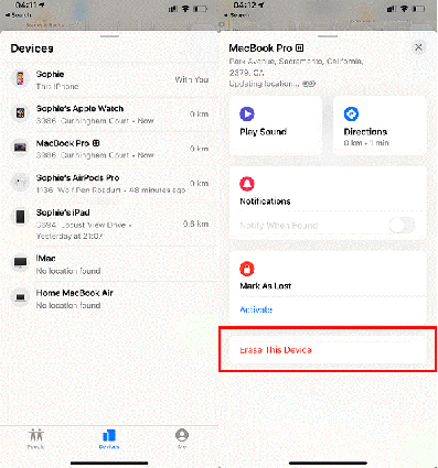 fix disabled iphone use find my iphone