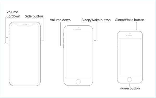 Reinicia Forzosamente tu iPhone para Solucionar el Bloqueo del iPhone Después de Actualizar a iOS 17