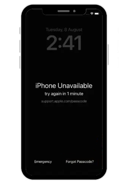 iPhone No Disponible