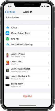 log out of icloud if iphone se wont turn on keychain