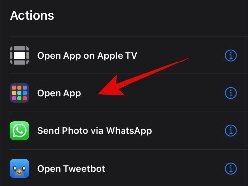 Open Application