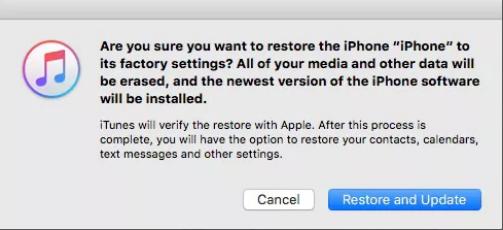 Reset Password on iOS 17 with iTunes Restore