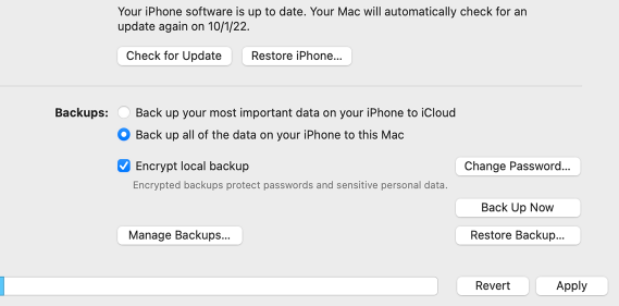 Ripristina il tuo iPhone 15 con iTunes