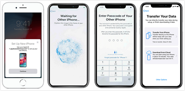 how to transfer data from broken iphone to new iphone